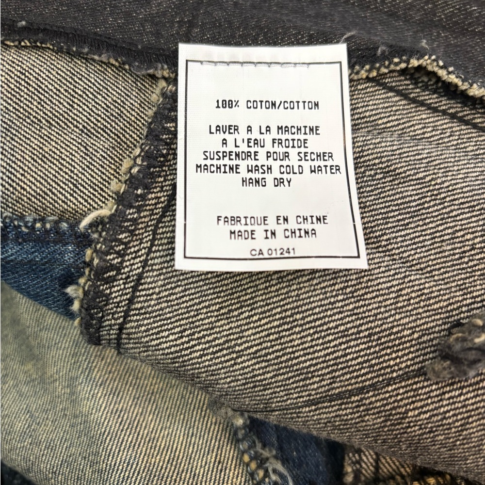 Patchwork Denim Vest - Picture 7 of 9